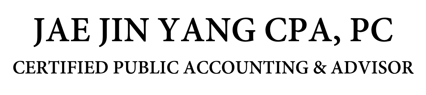 Jae Jin Yang CPA Logo